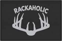 Rackaholic Whitetail Deer Silhouette Door Mats