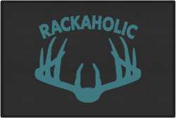 Rackaholic Whitetail Deer Silhouette Door Mats