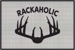Rackaholic Whitetail Deer Silhouette Door Mats