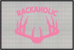 Rackaholic Whitetail Deer Silhouette Door Mats