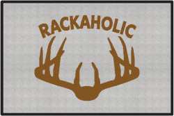 Rackaholic Whitetail Deer Silhouette Door Mats