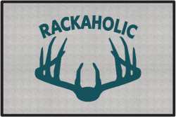 Rackaholic Whitetail Deer Silhouette Door Mats