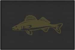 Walleye Silhouette Door Mats