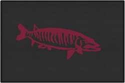 Muskie Silhouette Door Mats