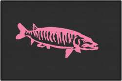 Muskie Silhouette Door Mats