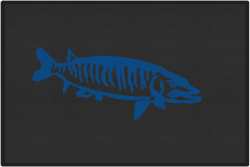 Muskie Silhouette Door Mats