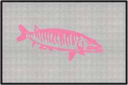 Muskie Silhouette Door Mats