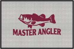 Master Angler Bass Silhouette Door Mats