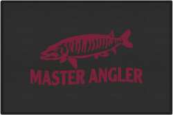 Master Angler Muskie Silhouette Door Mats