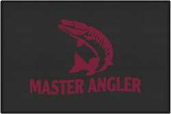 Master Angler Muskie 2 Silhouette Door Mats