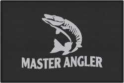 Master Angler Muskie 2 Silhouette Door Mats