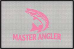 Master Angler Muskie 2 Silhouette Door Mats