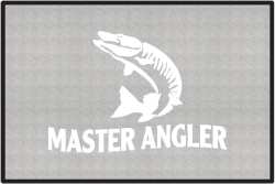 Master Angler Muskie 2 Silhouette Door Mats