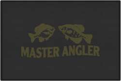 Master Angler Panfish Silhouette Door Mats