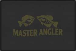 Master Angler Panfish Silhouette Door Mats