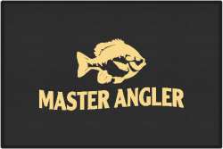 Master Angler Sunfish Silhouette Door Mats