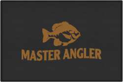 Master Angler Sunfish Silhouette Door Mats