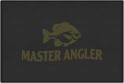 Master Angler Sunfish Silhouette Door Mats