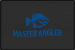 Master Angler Sunfish Silhouette Door Mats