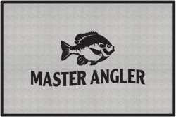 Master Angler Sunfish Silhouette Door Mats