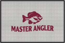 Master Angler Sunfish Silhouette Door Mats