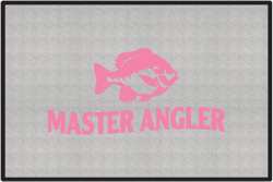 Master Angler Sunfish Silhouette Door Mats