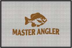 Master Angler Sunfish Silhouette Door Mats