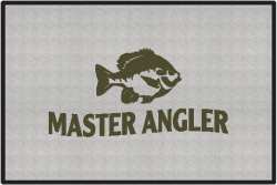 Master Angler Sunfish Silhouette Door Mats