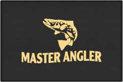 Master Angler Trout Silhouette Door Mats