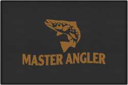 Master Angler Trout Silhouette Door Mats