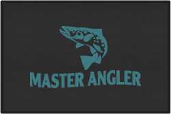 Master Angler Trout Silhouette Door Mats