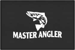 Master Angler Trout Silhouette Door Mats