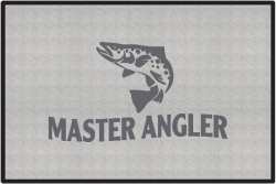 Master Angler Trout Silhouette Door Mats