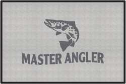 Master Angler Trout Silhouette Door Mats