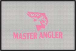 Master Angler Trout Silhouette Door Mats