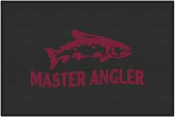 Master Angler Trout 2 Silhouette Door Mats