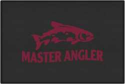 Master Angler Trout 2 Silhouette Door Mats