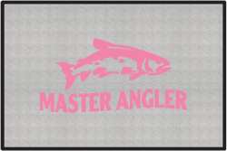 Master Angler Trout 2 Silhouette Door Mats