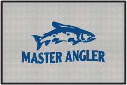 Master Angler Trout 2 Silhouette Door Mats