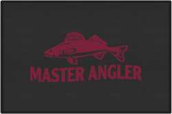 Master Angler Walleye 2 Silhouette Door Mats