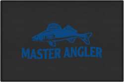 Master Angler Walleye 2 Silhouette Door Mats