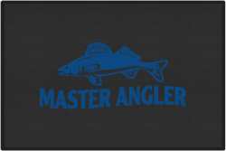 Master Angler Walleye 2 Silhouette Door Mats