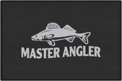 Master Angler Walleye 2 Silhouette Door Mats