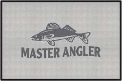 Master Angler Walleye 2 Silhouette Door Mats