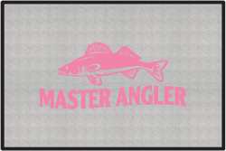 Master Angler Walleye 2 Silhouette Door Mats