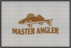 Master Angler Walleye 2 Silhouette Door Mats