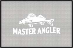 Master Angler Walleye 2 Silhouette Door Mats