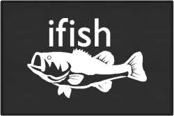 ifish Bass Silhouet...