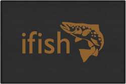 ifish Trout Silhouette Door Mats