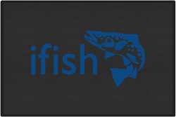 ifish Trout Silhouette Door Mats